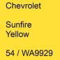 Preview: Chevrolet, Sunfire Yellow, 54 / WA9929.